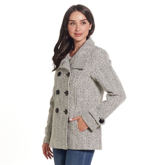 Women's Gallery Wool Peacoat - Picture 4 of 5